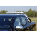 Защита кузова и заднего стекла 76,1 мм со светодиодной фарой MITSUBISHI L200 MITL20015-20 (ТСС)